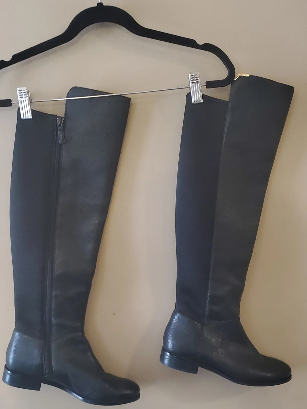 Cole Haan Dutchess Over The Knee Boot In Black Size 6.5B